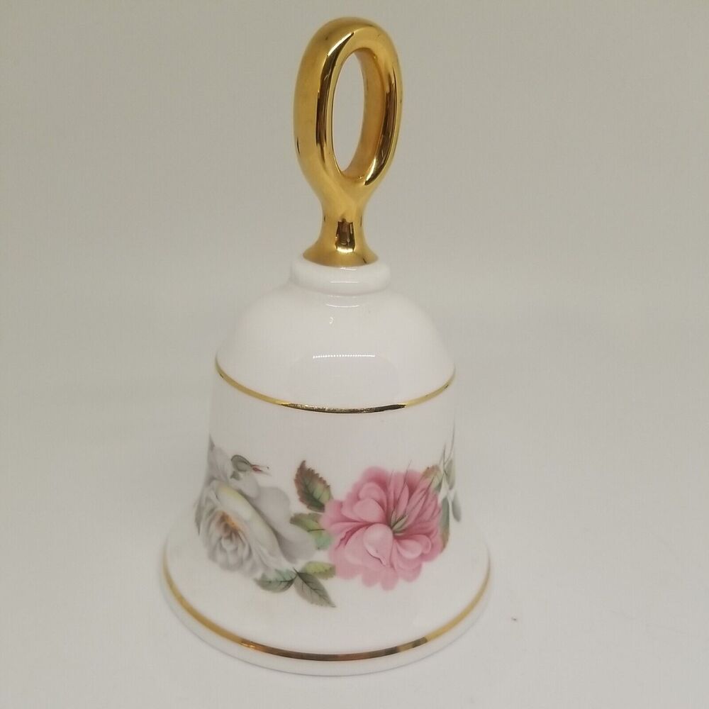 Great Porcelain Houses Of The World  Royal Worcester BELL  For Danbury Mint